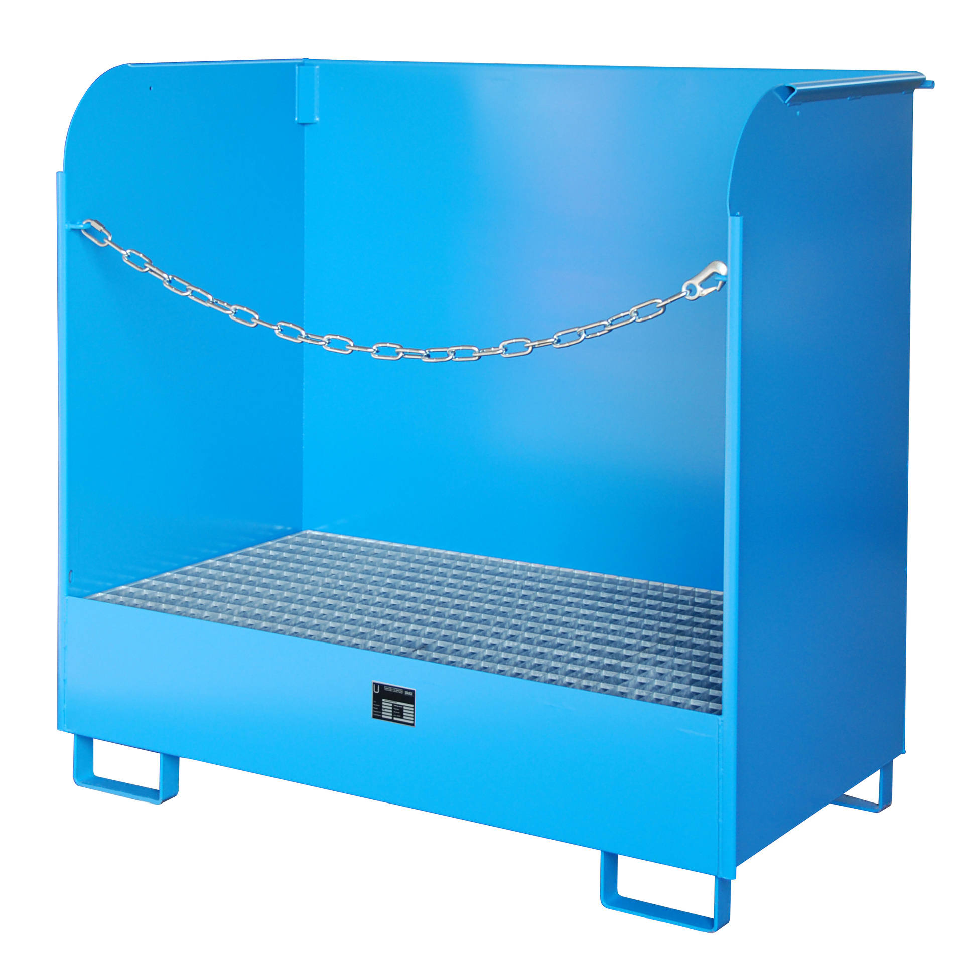 Gefahrstoff-Depot Typ GD-A RAL 5012 Lichtblau